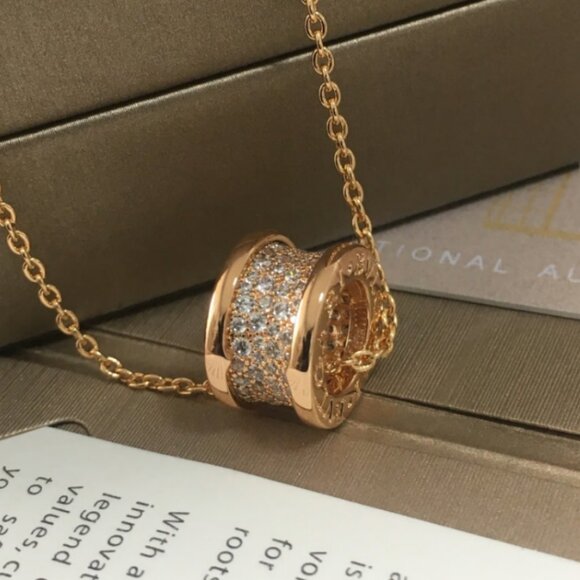 Auth 18kt Solid Gold B.Zero 1 Chain Ladies - Picture 1 of 7